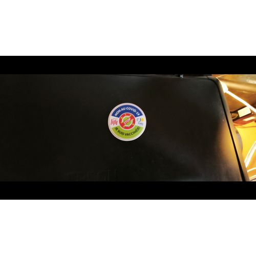 Badge Insigne Non Au Covid 19 - Theme Sante