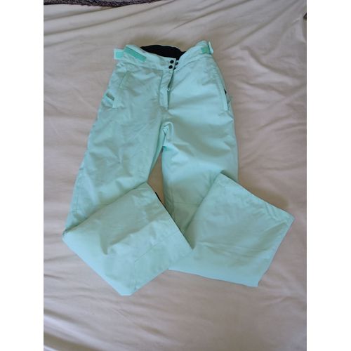 Pantalon De Ski Fille Marque Degré 7 Couleur Vert D&#39eau Taille 16 Ans, En Parfait État, Porté 2 Fois.