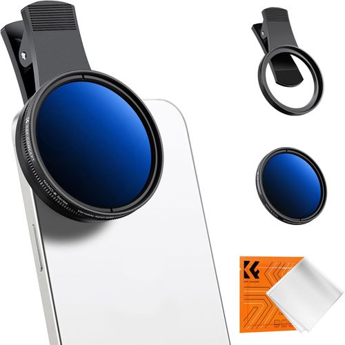 52Mm Clip Filtre Nd2-400 Densité Neutre Amovible Compatible Avec Iphone Téléphone Smartphones Objectifs Et Un Chiffo[PRO52900638]
