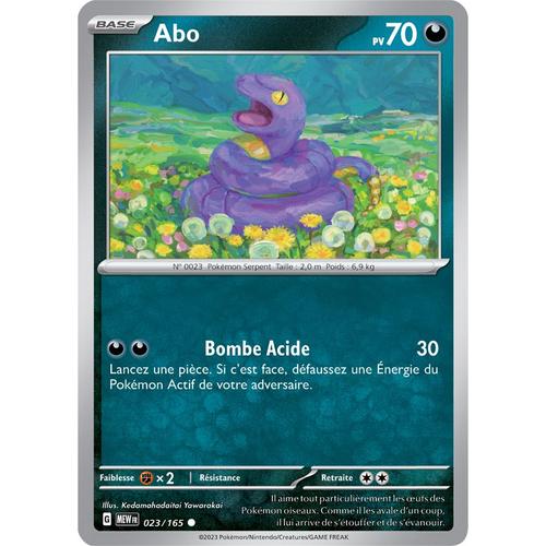 Carte Pokémon - Abo - 023/165 - Ev3,5 - 151