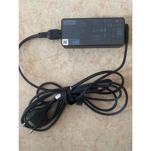 Adaptateur USB-C 65W 45W AC Replacement Charger fit for Lenovo ThinkPad T480 T490 T580 ADLX65YDC2A ADLX65YLC2D ADLX65YDC3A ADLX65YDC2D chromebook 2nd Gen S330 65W Laptop Power Supply Adapter Cord