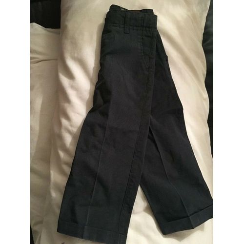 Pantalon Noir Garcon Habillé Ou Pour Cérémonie " Sergent Major " Taille 2 Ans - Neuf Idée Cadeau