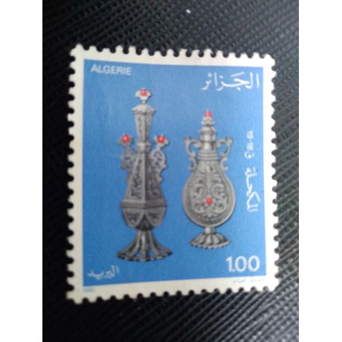 Timbre Algerie Y T 777 Bijoux - Flaska 1983 (220509 )