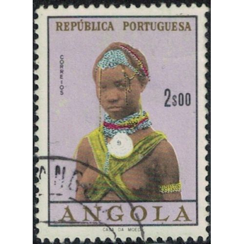 Angola 1961 Oblitéré Femmes Angolaises Coiffure Y&T Ao 426 Su