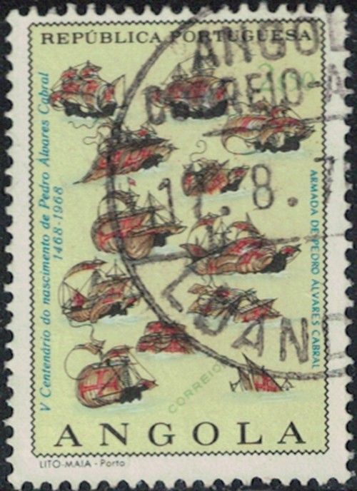 Angola 1968 Oblitéré Armada De Pedro Alvares Cabral Y&T Ao 554 Su