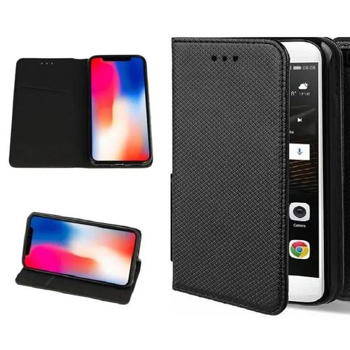 Coque Pour Google Pixel 9a - Etui Housse Portefeuille Fermeture Magnétique Noir