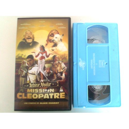 Cassette Vidéo Vhs - Asterix Et Obelix : Mission Cléopatre - Christian Clavier