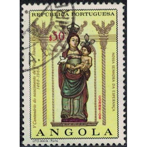 Angola 1968 Oblitéré Nossa Senhora Da Esperança Pedro Alvares Cabral Y&T Ao 551 Su