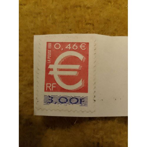 Timbre Oblitéré Rf 0,46€ La Poste 1999.