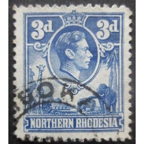 Rhodesie Du Nord N°29 Oblitéré
