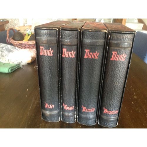 Dante Alighieri La Divine Comedie: L'Enfer; Le Purgatoire; Le Paradis; Dante Et Son Epoque . Traduction Entièrement Originale D'Andre Doderet. Compositions D'Edy-Legrand. Union Latine D'Édition (1938)