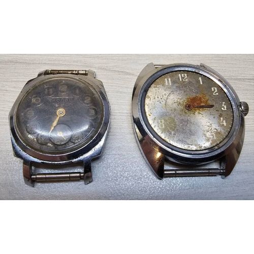 Rare Montre Vintage Soviétique Kolos, Vostok 17 Jewels Montre Homme Urss...