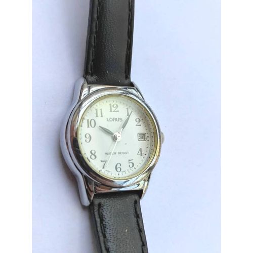 Lorus Date Function Quartz Ladies Watch