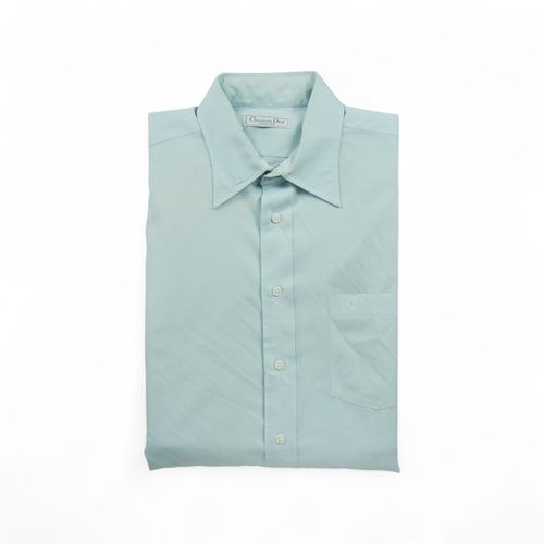 Reconditionné - Chemise Classique Homme Uni - Taille Xl - Homme - Bleu Clair