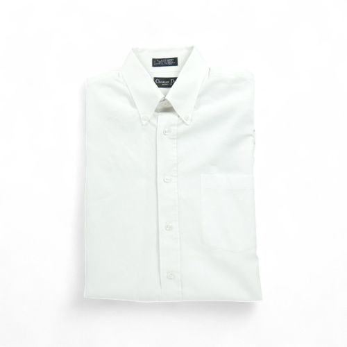 Reconditionné - Chemise Classique Homme Uni - Taille M - Homme - Blanc