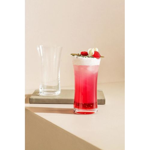 Grace Lot De 4 Verres À Boissons Gazeuses En Cristal – 340 Ml