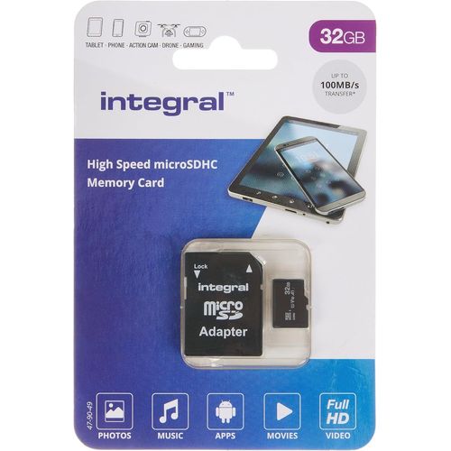 Carte Mémoire 32 Go Inmsdh32G-100V10