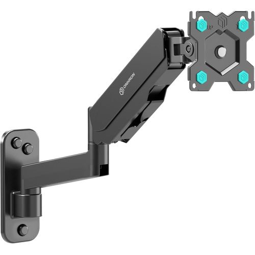 Support Ecran Pc Mural Pour 13"" - 34"" Moniteur, Bras Articulé Écran Pc Mural Jusqu'À 8 Kg - Support Mural Tv Vesa 75X75 & 100X100/Support Mural Ecran Inclinable Pivotant Rotatif G150-B Noir