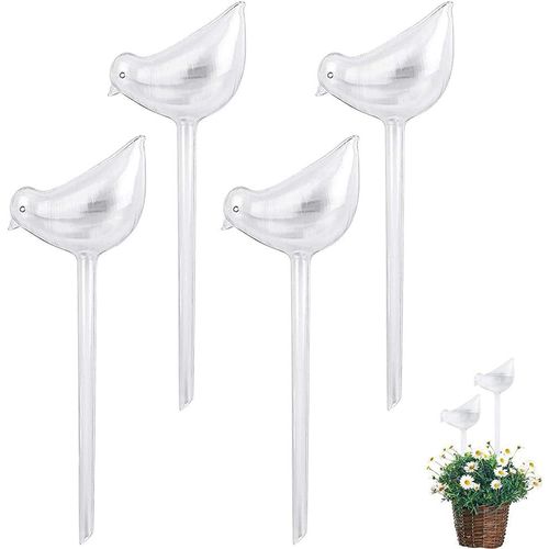 ChenQuanSarl-Pièces Abreuvoir Pour Plantes, Globes D'Arro , Dispositif D'Arro Automatique, Forme D'O au, Auto Arro , Pvc, Pour Plantes D'Intérieur Et D'Extérieur (Transparent)