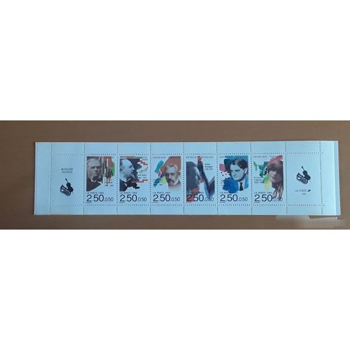 Carnet De 6 Timbres- Musiciens Célèbres- 1992