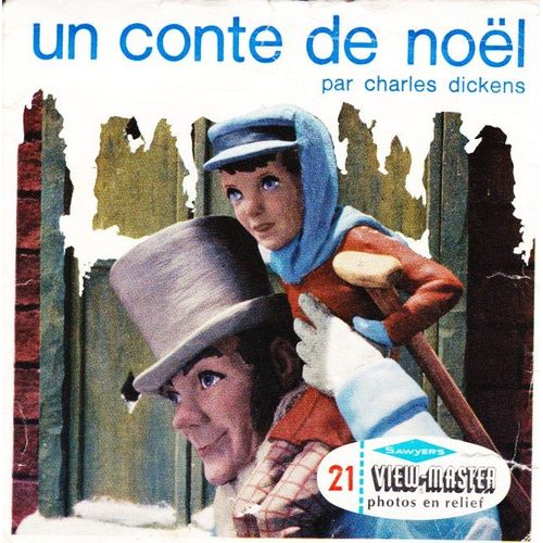 Un Conte De Noël - 21 Photos En Relief View-Master - Charles Dickens
