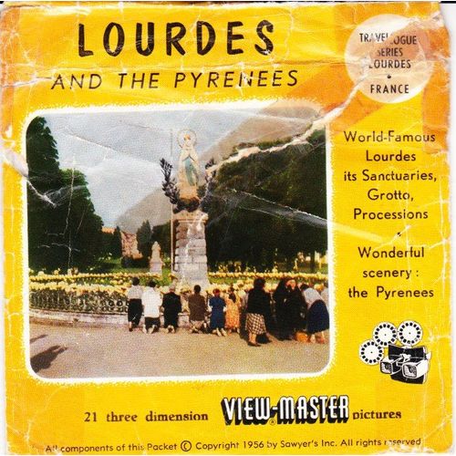 Lourdes And The Pyrénées - 21 Photos En Relief View-Master