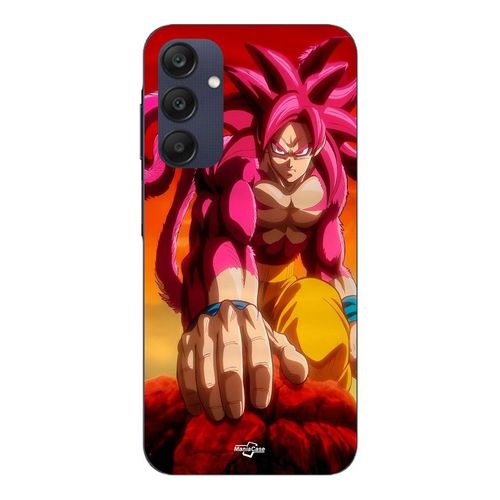 Coque Pour Samsung Galaxy A25 Dragon Ball Daima Goku Transformation Ssj4 Maniacase