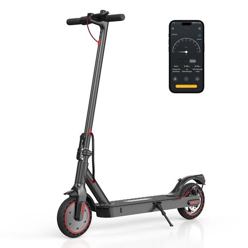 Trottinette Électrique Pliable Iscooter I9 8,5 Pouces, Moteur 350 W, Batterie 42 V 7,5 Ah