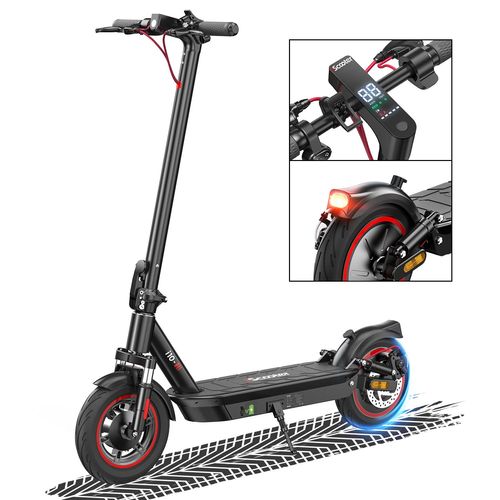 Trottinette Électrique Pliable Iscooter I10 10 Pouces, Moteur 650 W, Batterie 36 V 15 Ah