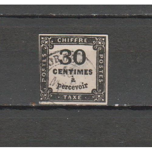 France Taxe N° 6 Timbre Oblitere De 1878 Cote : 160 €