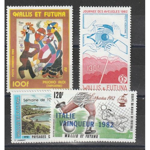 Timres Wallis Et Futuna 4 Valeurs Neufs *