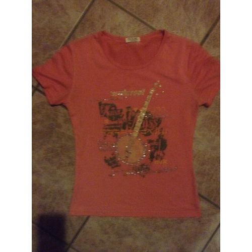 T Shirt Orange T 12 Ans Meiling Fashion