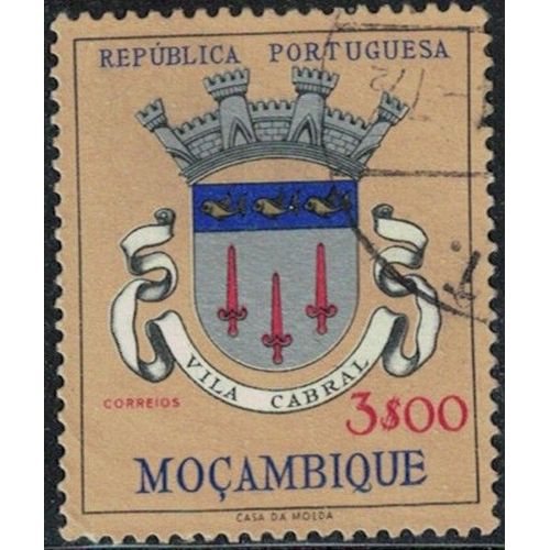 Mozambique 1961 Oblitéré Blason Armoiries Vila Cabral Y&T Mz 471 Su