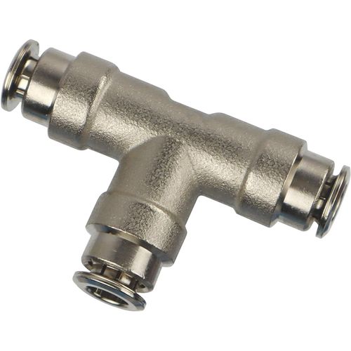 SUPERFOG - SF1002-3 Tés automatiques embouchures égales pour tuyau de brumisation de 1/4 de diamètre, 3 pièces