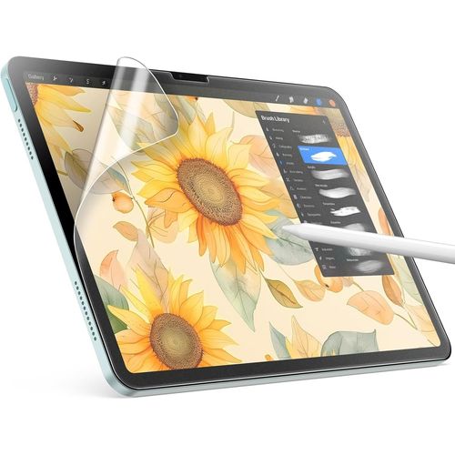 Protection D'écran En Papier Pour Ipad Air 11 Pouces M3/M2 (2025/2024), Anti-Éblouissement, Film Pet Mat Pour Dessin, Lot De 1