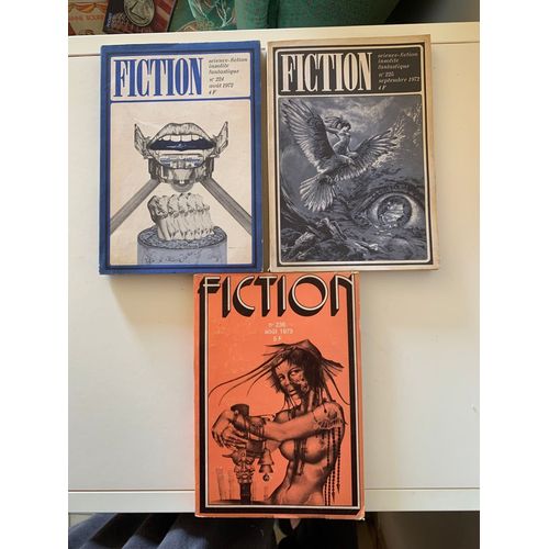 Éditions  Opta -  Fiction  Numéros - 224- 225- 236 - Lot De 3 - 
