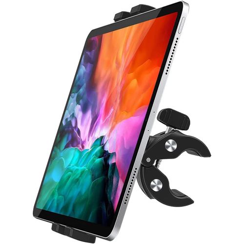 Support Tablette Vélo Appartement, Support Tablette Tapis De Course Elliptique Gymnase Vélo De Spin Guidon,Super Stable,Pour Ipad Pro 12.9 10.5 9.7 Air Mini,Iphone 4-13"" Téléphone & Tablet