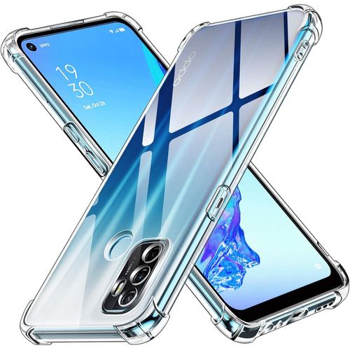 Coque Pour Oppo A53 / Oppo A53s, Ultra Transparent Étui De Protection En Silicone Antichoc Avec Coins Renforcés, Clair Mince Souple Tpu Bumper Housse[H2325]