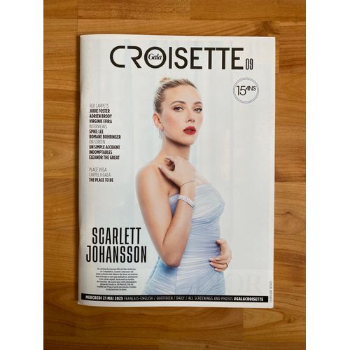 Quotidien Gala Croisette 09 - Festival De Cannes 2025 - Scarlett Johansson - Mads Mikkelsen - Jean Cocteau - Monia Chokri