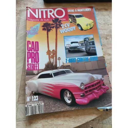 Nitro 123 De 1991 Mercury Montclair Sedan,Edsel Corsair Convertible,Ford Thunderbird,Buick Gsx Stage 1,Harley Shovel Panshovel,Ford 32 Coupe,Harley Flh,Chevolet Sedan Delivery,Cadillac Coupe De Ville