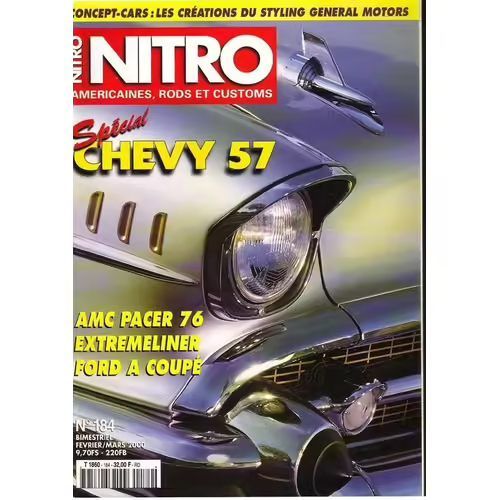 Nitro 184 De 2000 Amc Pacer,Chevrolet Bel Air Coupe,Hardtop Coupe 150,Bel Air Convertible,Rail Small Block,Ford A Coupe