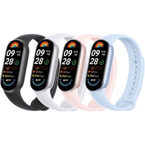 4 Pack Bracelets Compatible Avec Bracelet Xiaomi Smart Band 9/Xiaomi Smart Band 8 Femmes Hommes, Bracelets Sport En Silicone Souple Remplacement Pour Xiaomi Mi Band 9/8[Con5300337]