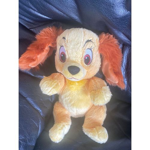 Peluche Disney Babies La Belle et le Clochard 29cm