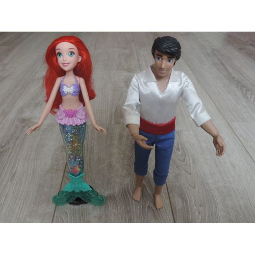 POUPEES DISNEY « LA PETITE SIRENE » : ARIEL ET PRINCE ERIC