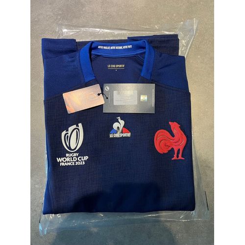 Maillot Replica Domicile Homme Xv De France - Coupe Du Monde De Rugby 2023