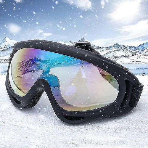 Lunettes De Ski Unisexe Coupe-Vent Uv Protection Lunettes De Motoneige Ocn