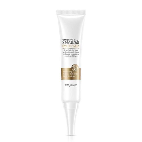 Crème Pour Les Yeux D¿Escargot Crème Hydratante Sous Les Yeux Pour Les Rides Yeux Gonflés Cernes Poches Sous Les Yeux Sérum Pour Les Yeux D¿Élimination Des Ridules 