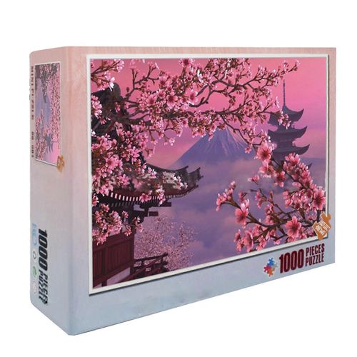 1000 Pièces Sakura Jigsaw Puzzle Cartoon Anime Difficile Sakura Puzzle DIY Jouets pour Enfants Adultes
