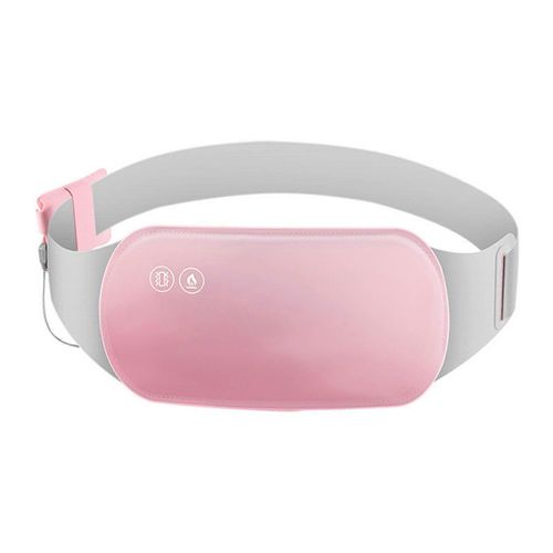 Ceinture Chauffante De Taille 3 Niveaux De Température 6 Vitesses Vibration Respirant Coussin De Massage Électrique À La Taille Pour Femmes Fille
