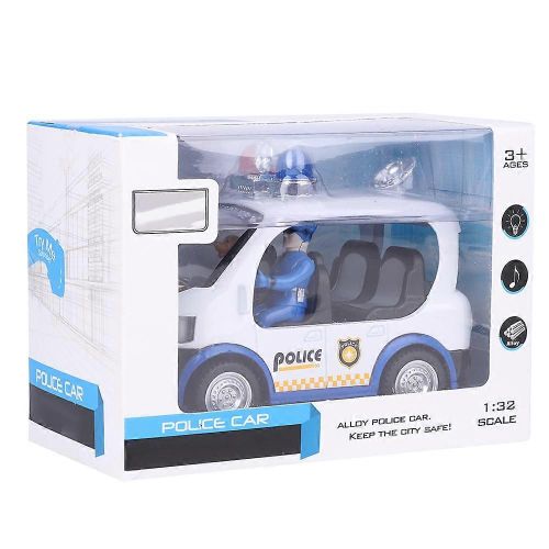 Modèle de voiture Jouet Simulation Enfants Enfant Pull-Back Véhicule Jouet avec Effet Sonore Léger Pour Les Enfants